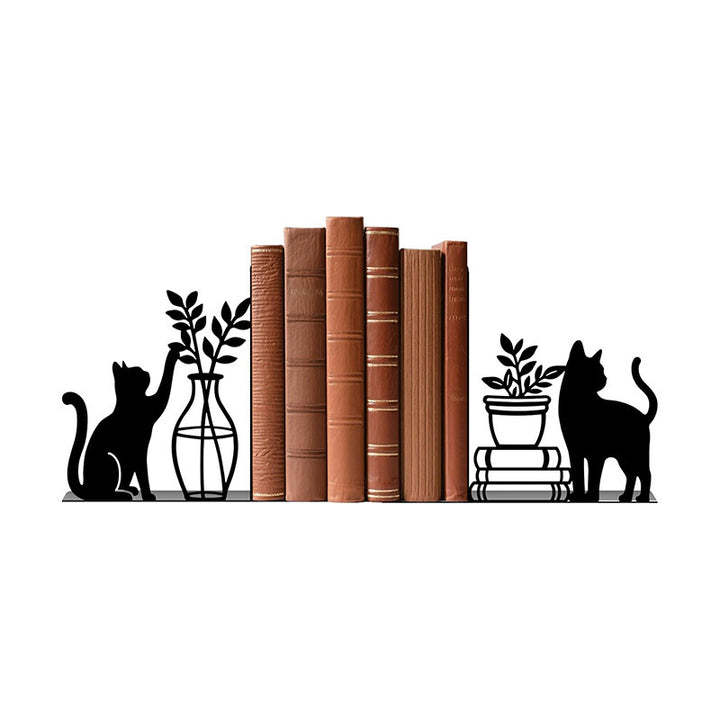 Dekorative Katzenförmige Buchstützen