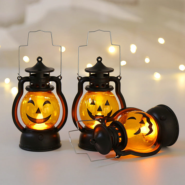 Gruselige Halloweenlaterne