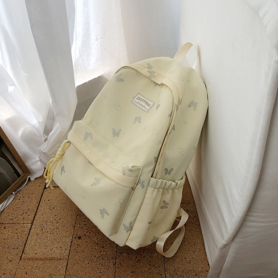 Schmetterlingsdruck Casual Rucksack Karnz