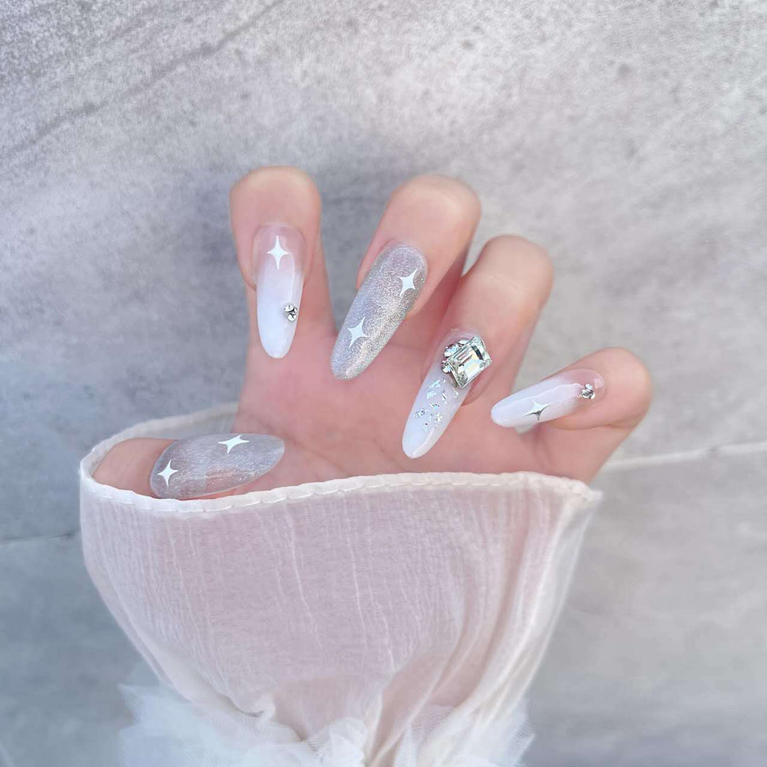 Glitzerndes Nagelkunst-Design-Set