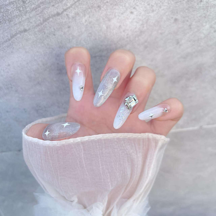 Glitzerndes Nagelkunst-Design-Set