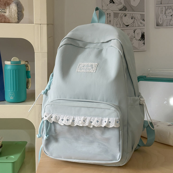 Stylischer Rüsch-Rucksack Karnz