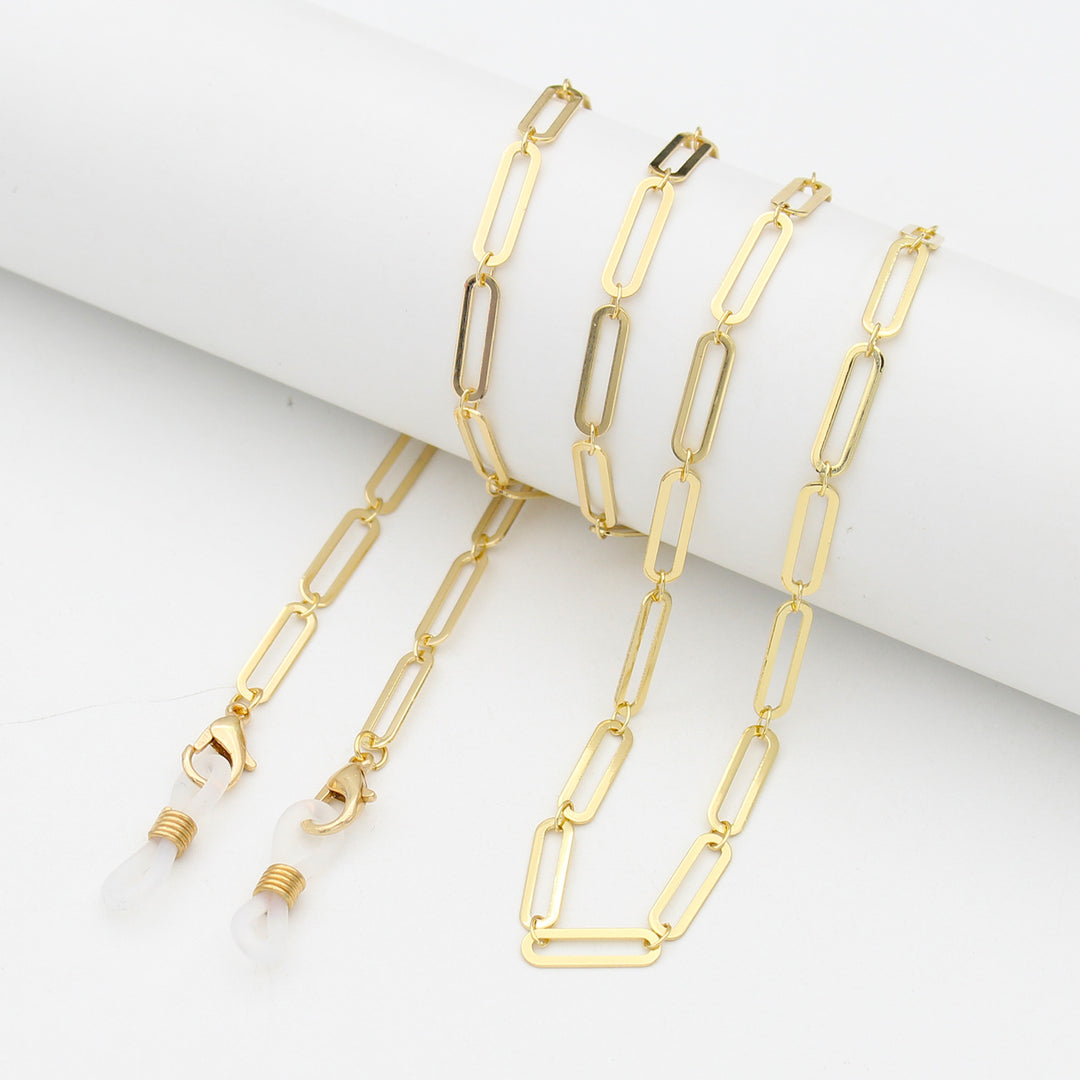 Eleganter Perlenkette Brillenhalter Karnz