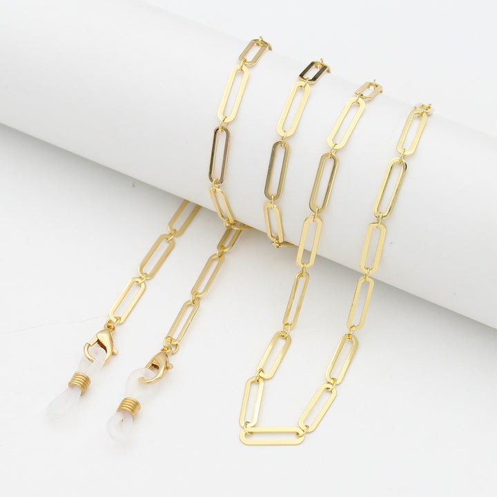 Eleganter Perlenkette Brillenhalter Karnz