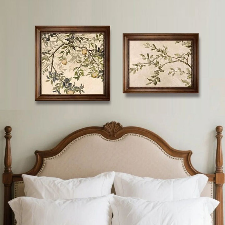 Vintage Botanische Kunstset