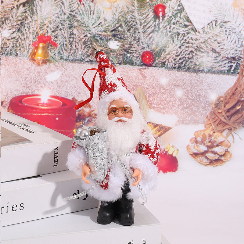 Dekorative Weihnachtsmannfigur mit hochwertiger Detailausarbeitung Karnz