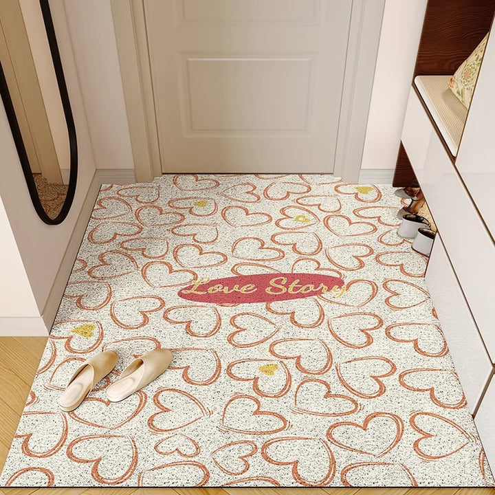 Stylische Terrazzo-Design Eingangsfußmatte Karnz