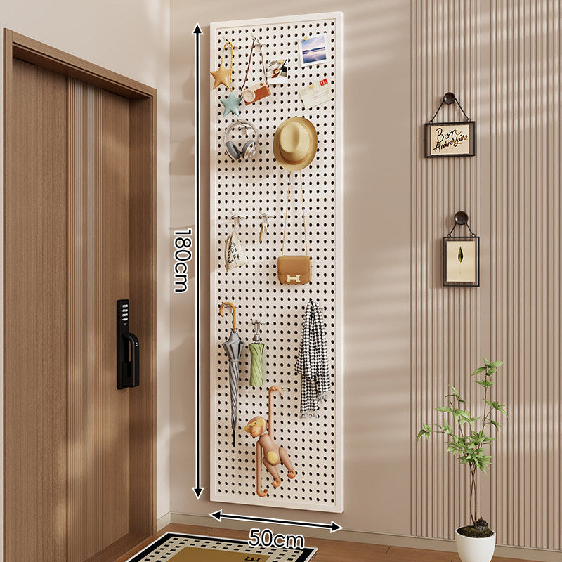 Wandanag perforiertes Lochboard-Organizer-Panel Großes Quadrat mit modularen Haken und Zubehör