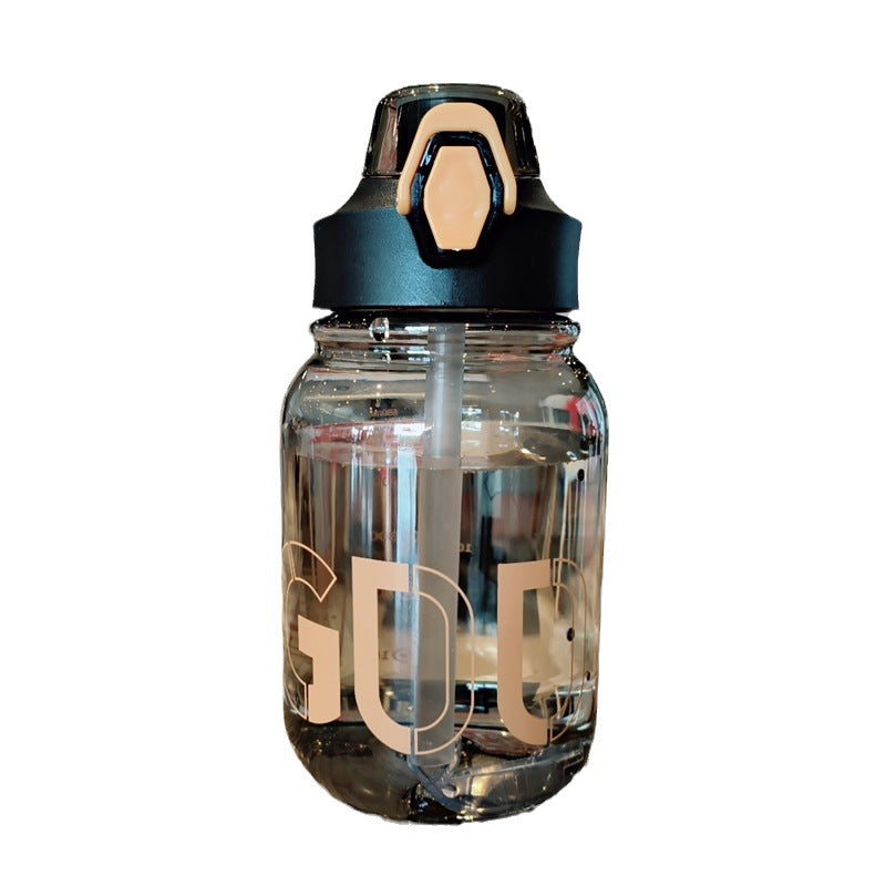 Damen Ergonomische Trinkflasche mit auslaufsicherem Deckel Karnz