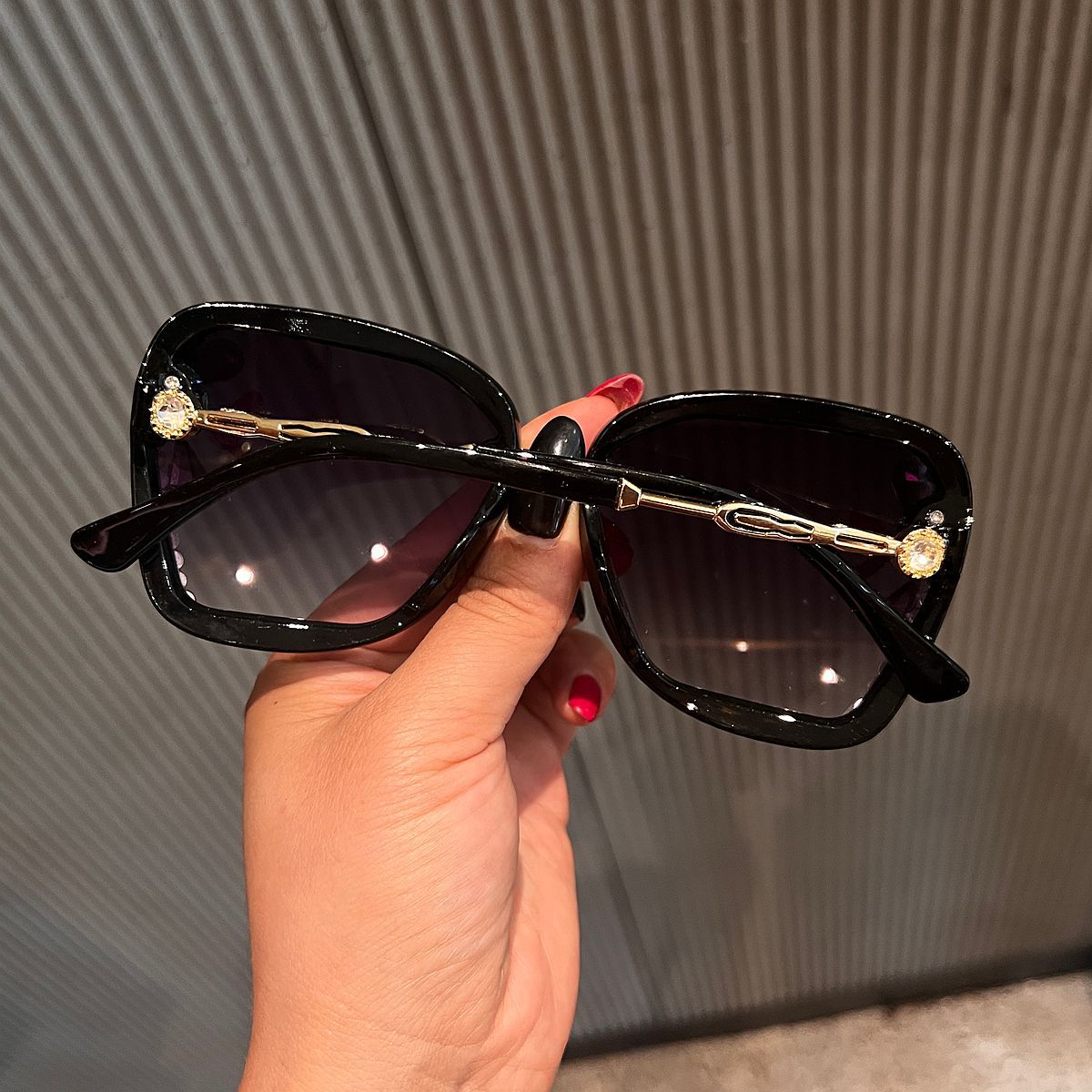 Damen Schmucksteine Sonnenbrille Karnz