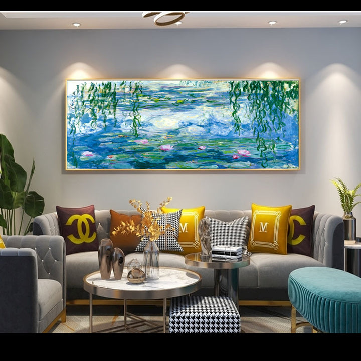 Große Landschaft Gerahmte Leinwandkunst