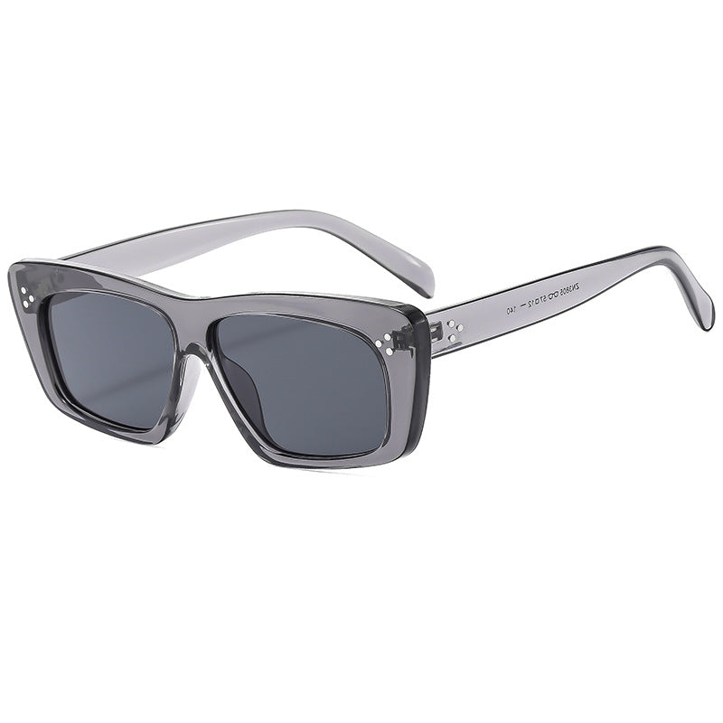 Damen quadratische Sonnenbrille mit modernem Design und polarisierenden Gläsern Karnz