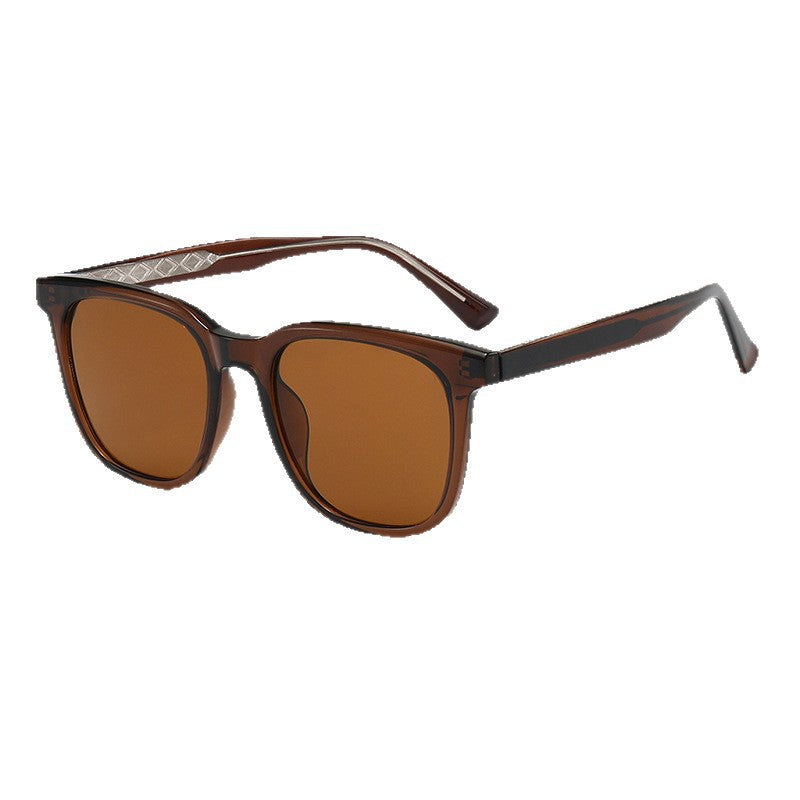 Damen modische Sonnenbrille im modernen rechteckigen Stil Karnz