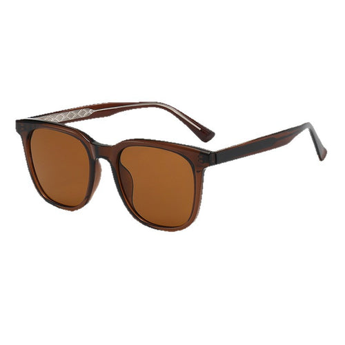 Damen modische Sonnenbrille im modernen rechteckigen Stil Karnz