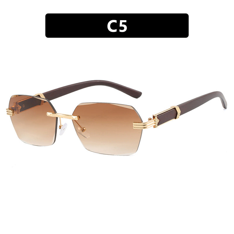 Damen geometrische Brille Karnz