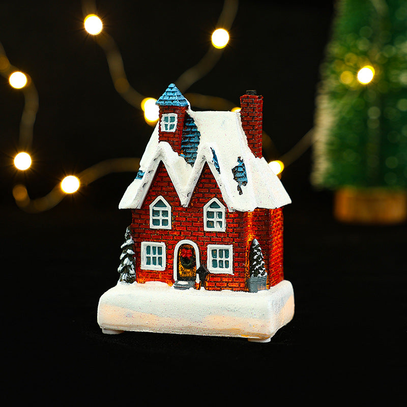 Dekorative Weihnachtsbeleuchtungshaus Karnz
