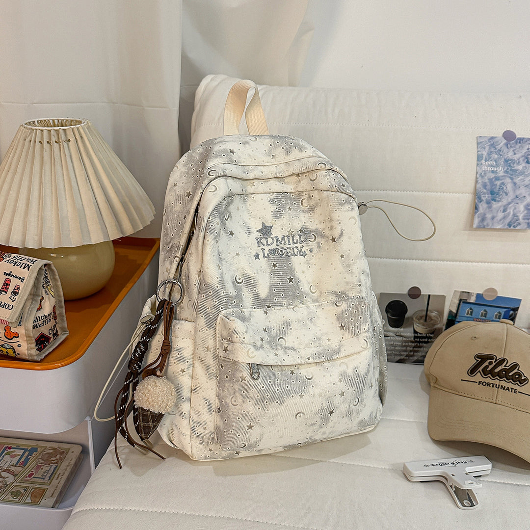 Stylische Sternen-Print Rucksack Karnz
