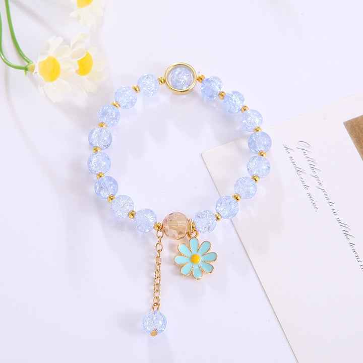 Elegantes Armband mit Blumenanhänger Karnz