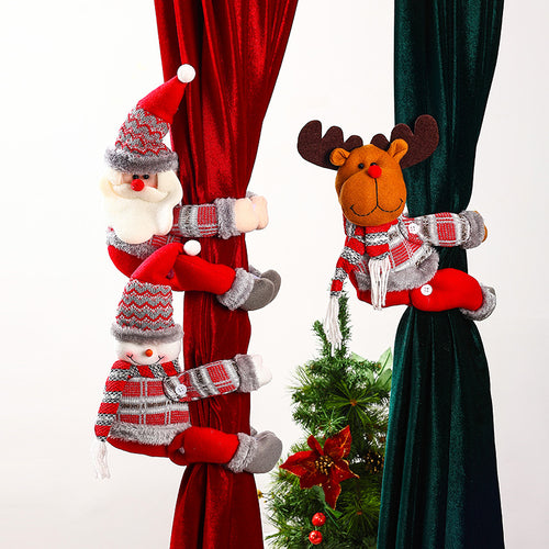 Weihnachtsmann Vorhang-Halter Karnz