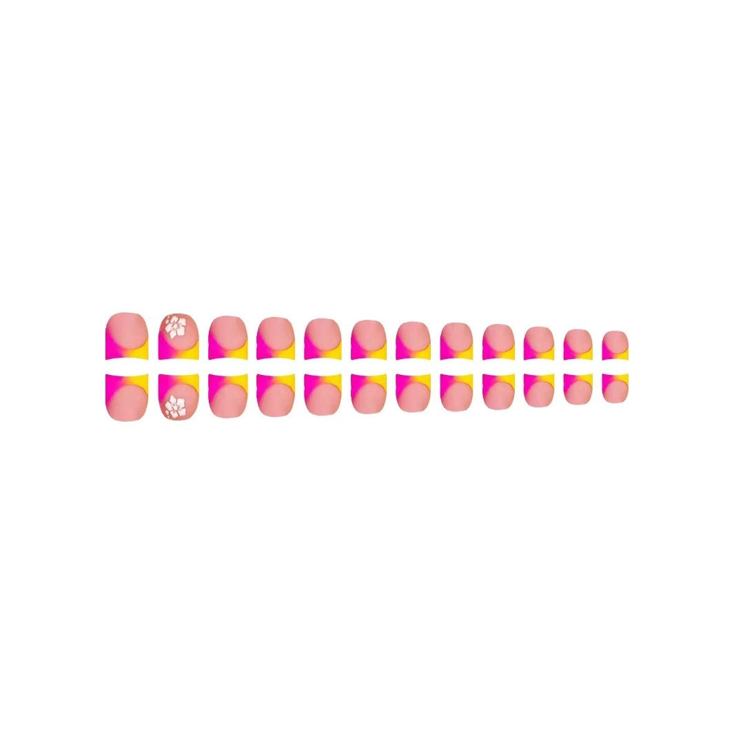Künstlerischer Gradient Nagelkunst Karnz