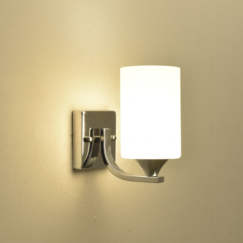 Moderne Dual-Opal Wandleuchte