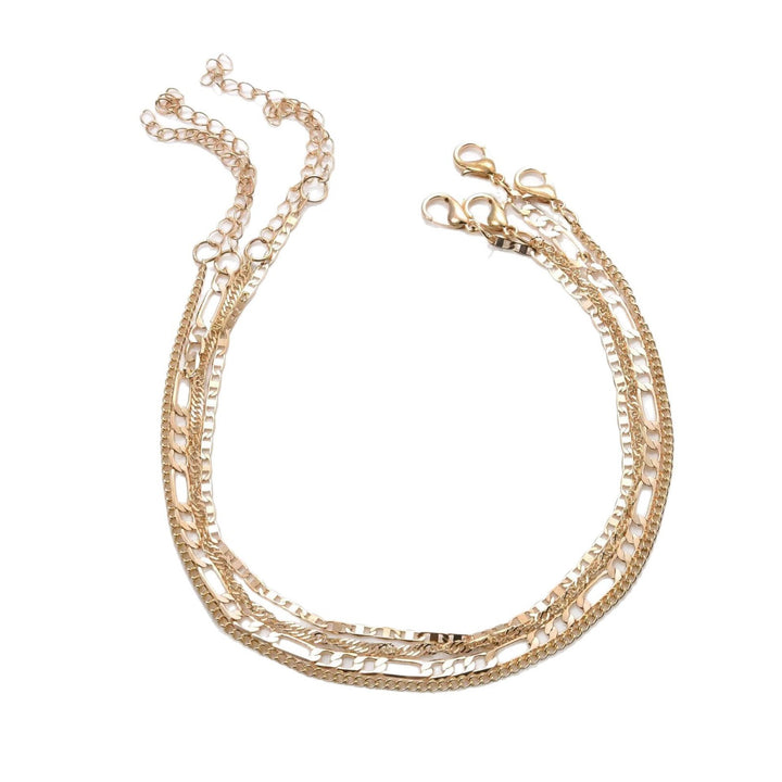 Elegante Drei-Strang-Link-Armbanduhr Karnz
