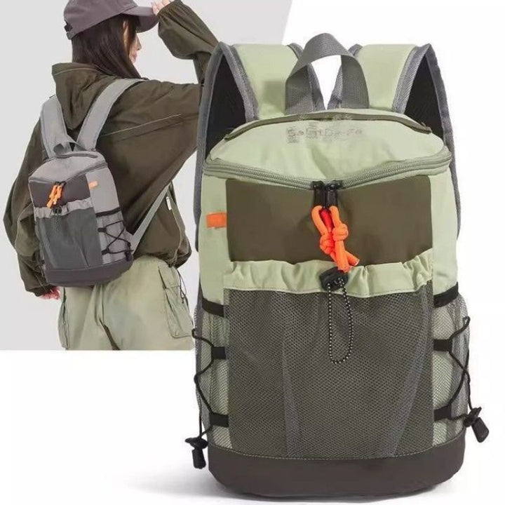 Damen Vielseitiger Mehrfach-Fach Rucksack Karnz