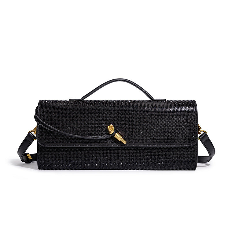Elegante Abendtasche mit Strassverzierung Karnz