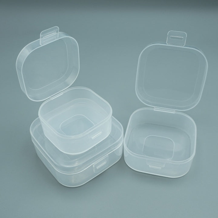 Modular transparenter Aufbewahrungsbehälter Karnz
