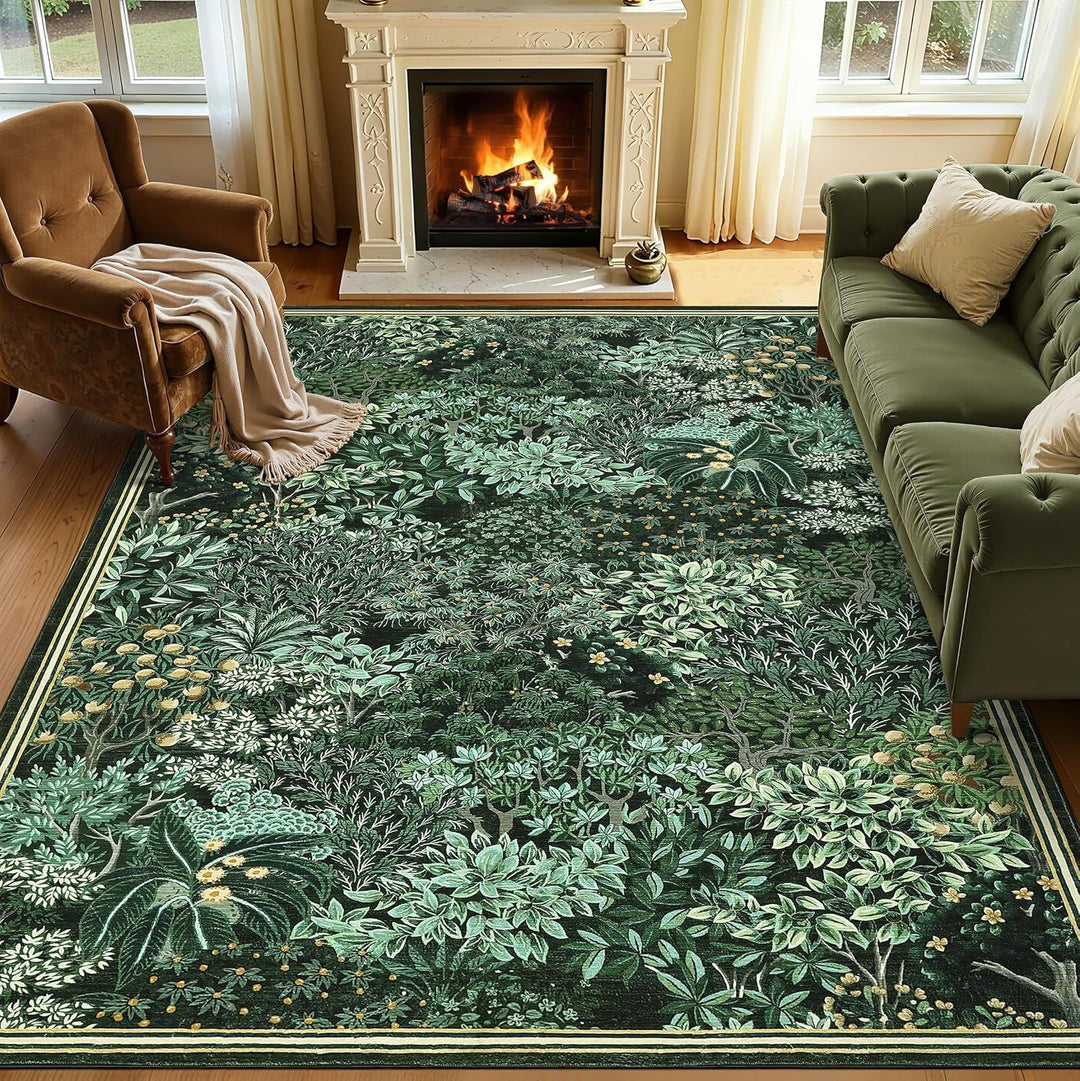 Botanisches Design Teppich