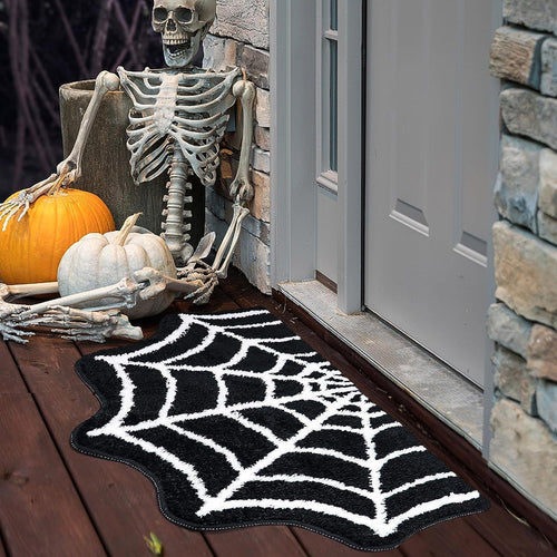 Halloween-Themen Dekorative Spinnennetzmatte für Zuhause