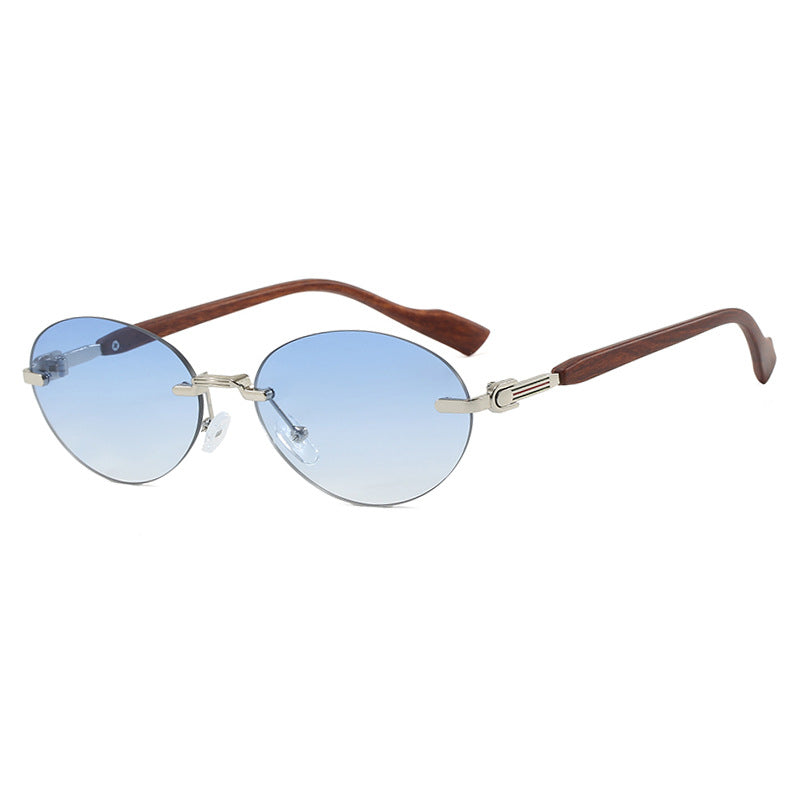 Damen modische Sonnenbrille im eleganten Retro-Stil mit hochqualitativen Gläsern und Holzdetails Karnz