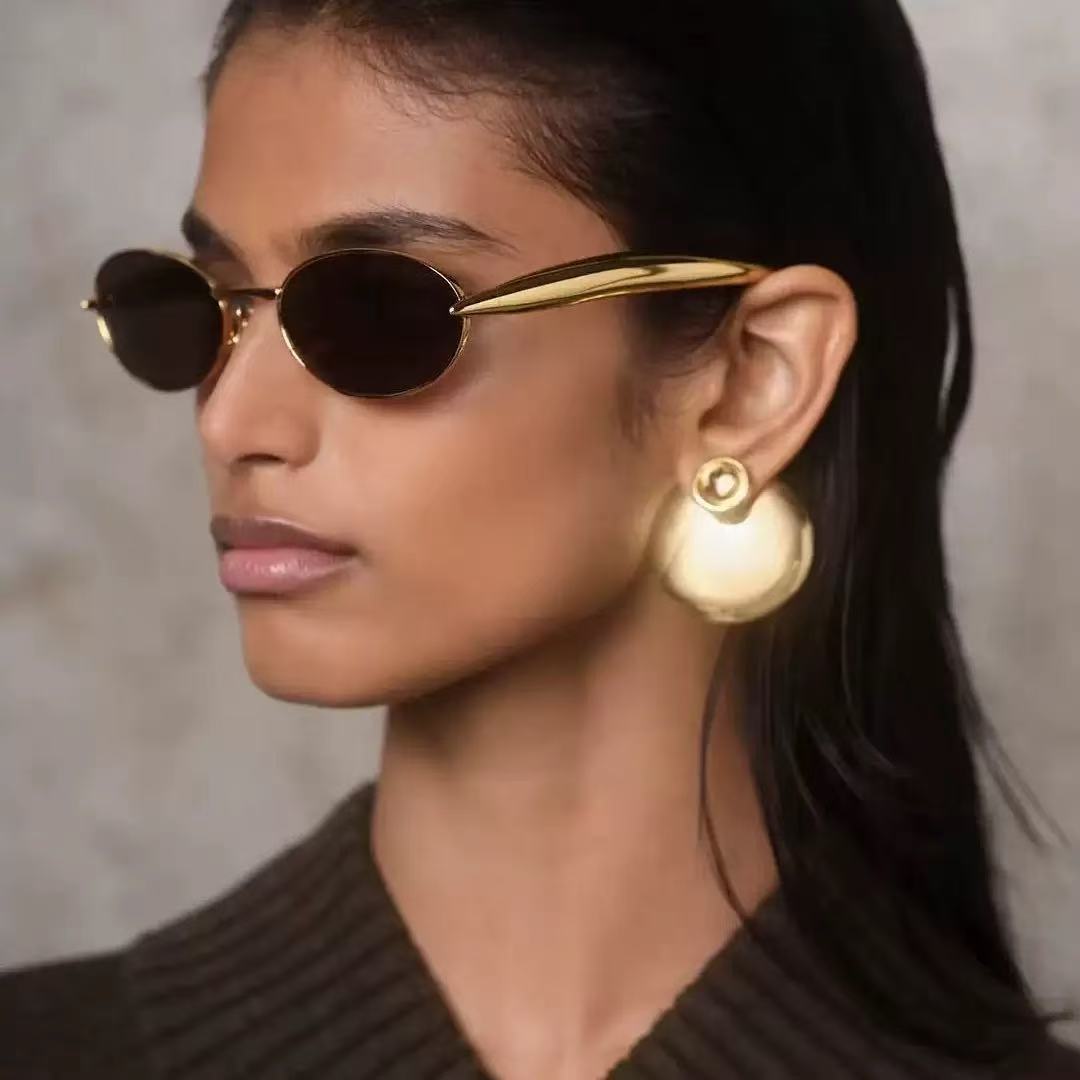 Damen modische Oversized-Sonnenbrille mit elegantem Design Karnz