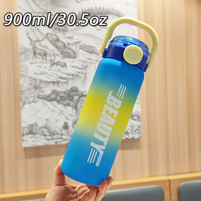 Damen praktische Isolier-Wasserflasche mit sicherem Verschluss Karnz