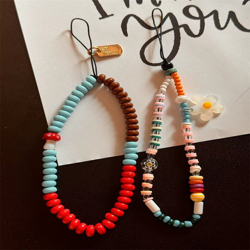 Bunte Multistrang Perlenarmband Karnz