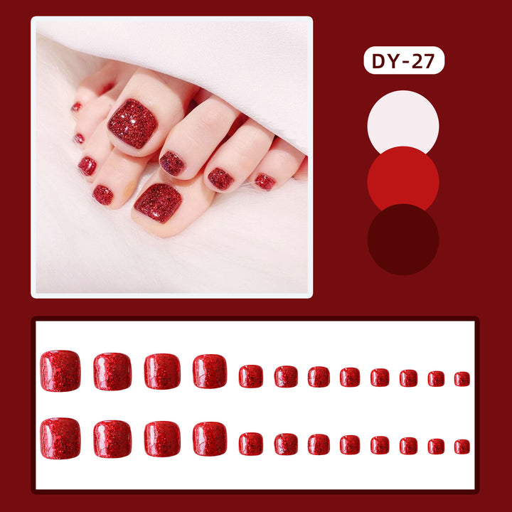 Glitzerndes Nagelset Karnz