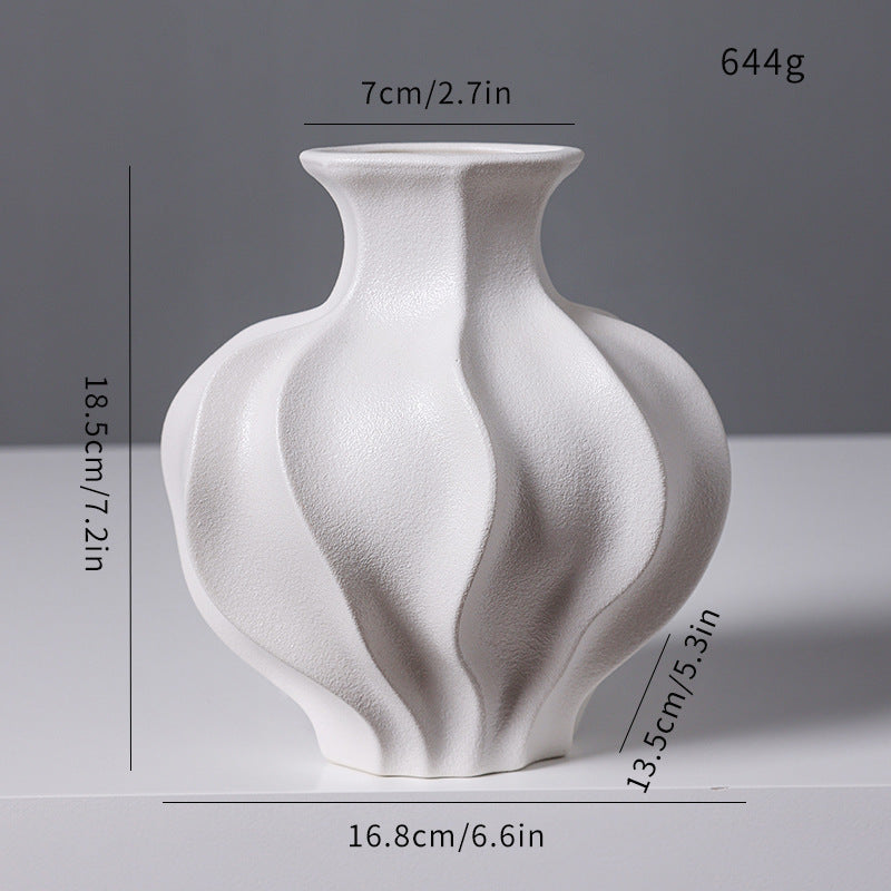 Künstlerische Keramikvase Karnz