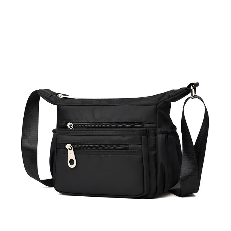Multi-Reißverschluss Crossbody Organizer Tasche Karnz