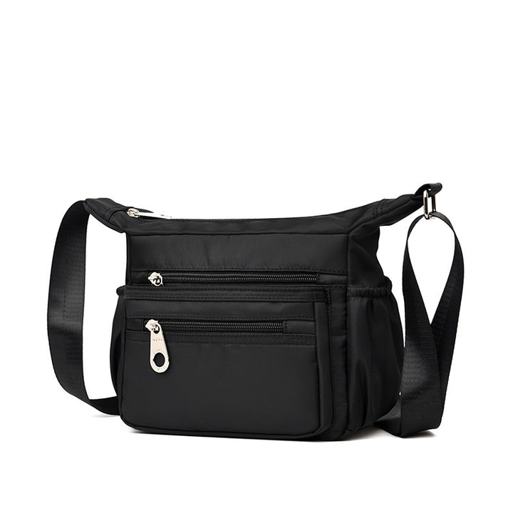 Multi-Reißverschluss Crossbody Organizer Tasche Karnz