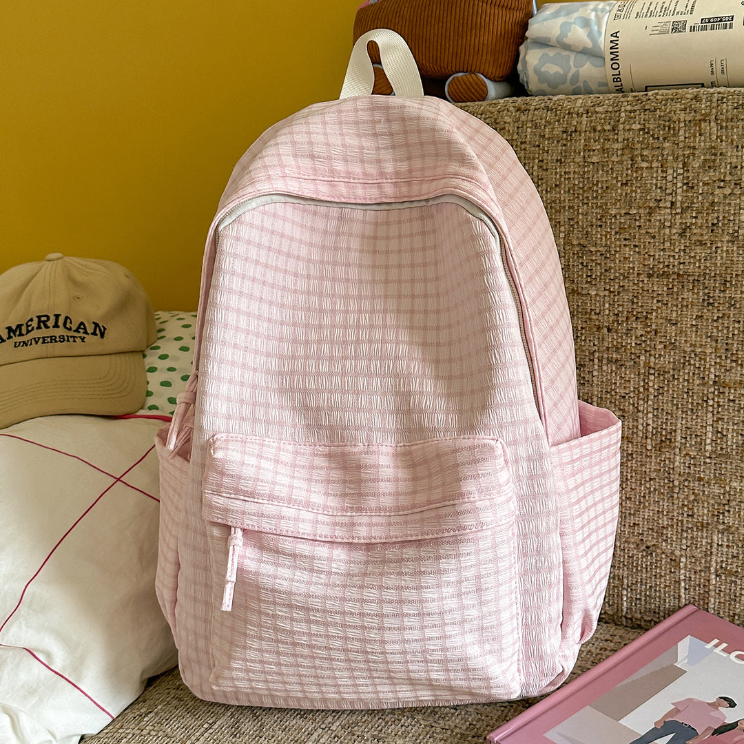Texturiertes Muster Freizeit Rucksack Karnz