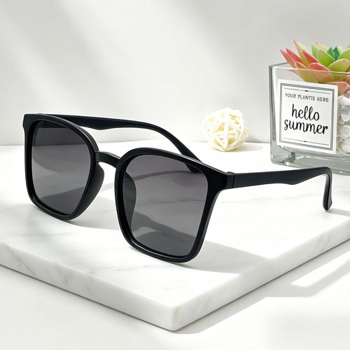 Damen vielseitige quadratische Sonnenbrille Karnz