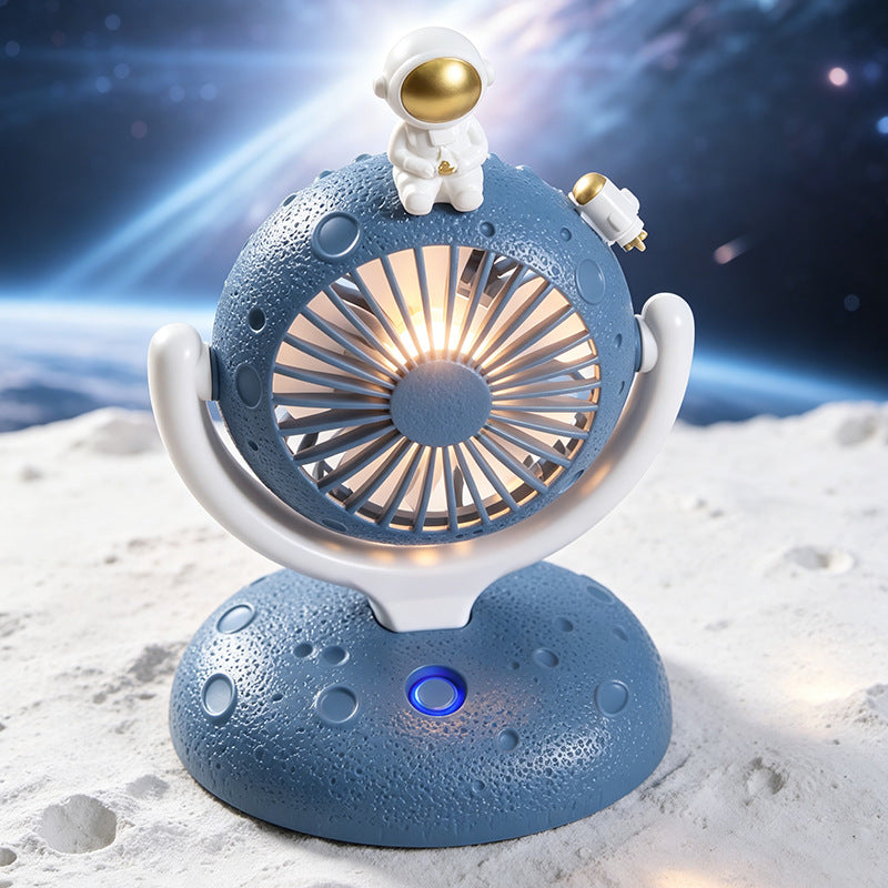 Damen Tragbarer USB Tischventilator mit kreativem Astronauten-Design Karnz