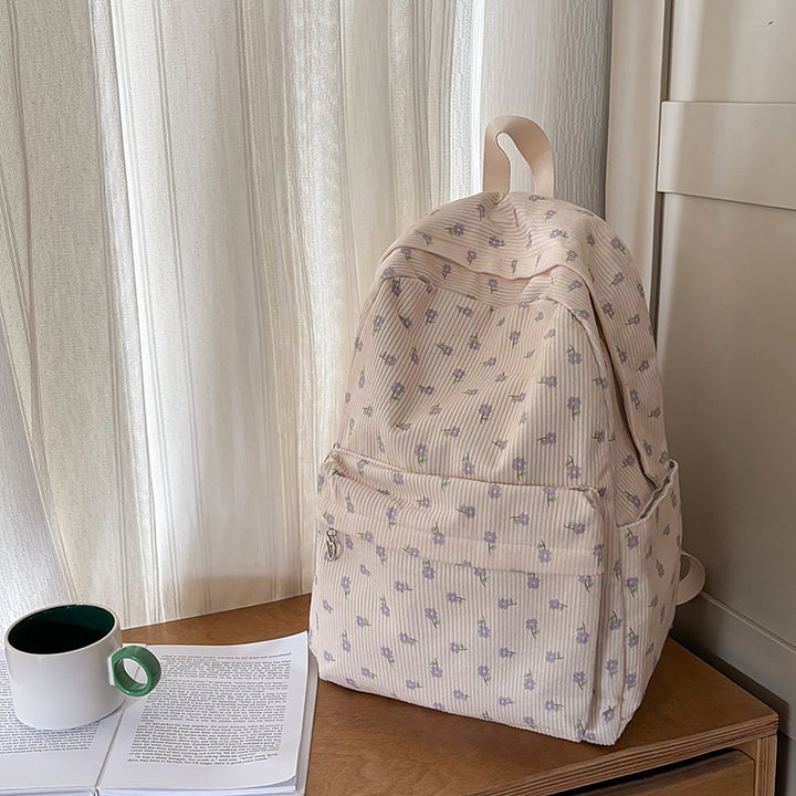 Blumengemusterter Freizeitrucksack Karnz