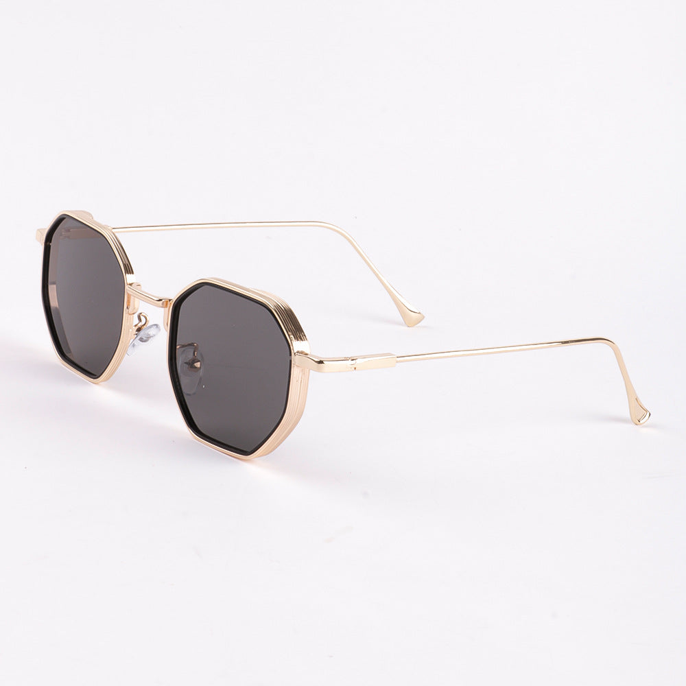 Damen Sonnenbrille im modernen, achteckigen Design mit UV-Schutz Karnz