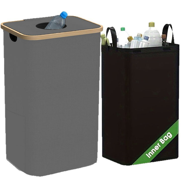 Praktischer Abfall- und Recyclingbehälter Karnz