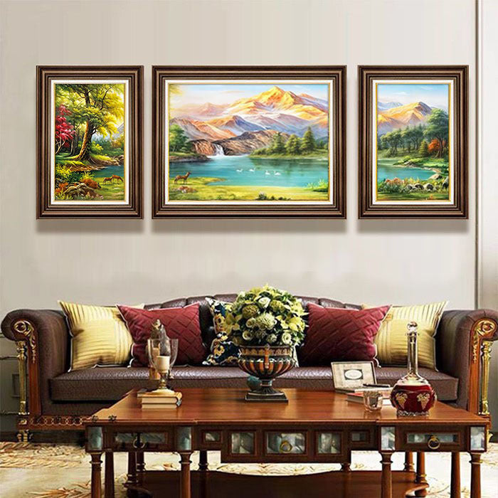 Scenic Landschaft Eingemachte Kunst Set