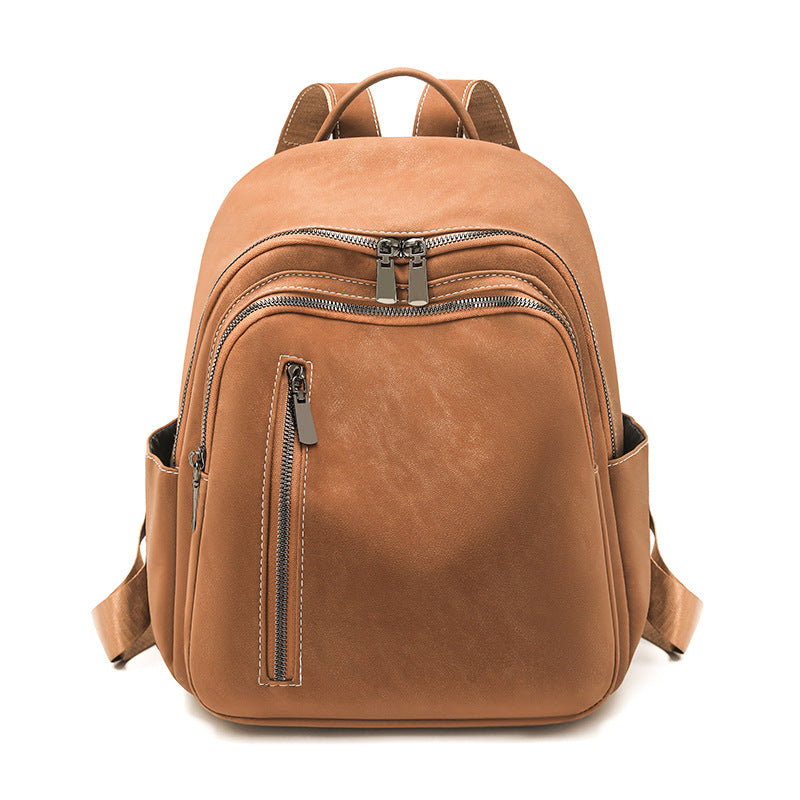 Stylischer Leder-Rucksack Karnz