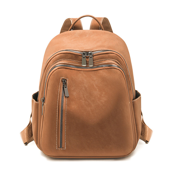 Stylischer Leder-Rucksack Karnz
