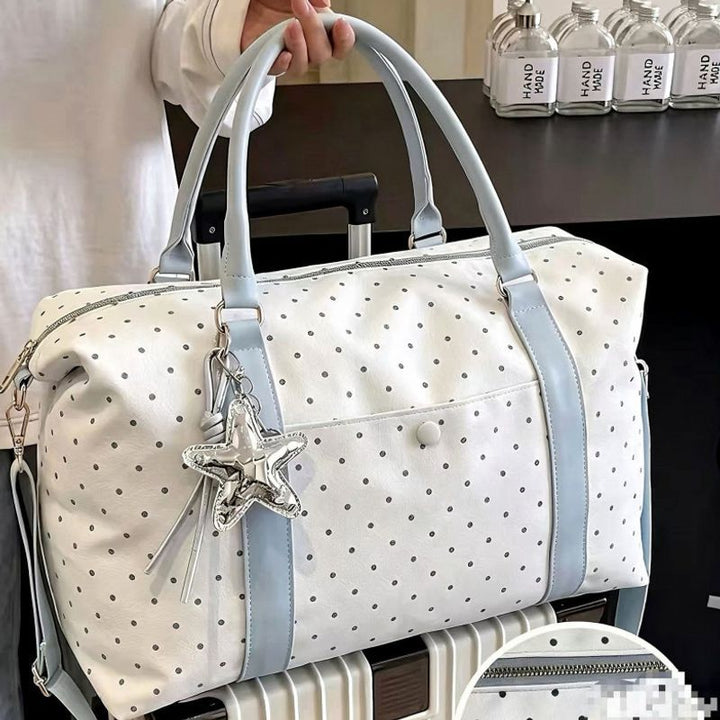 Damen gepunktete Reisetasche Karnz