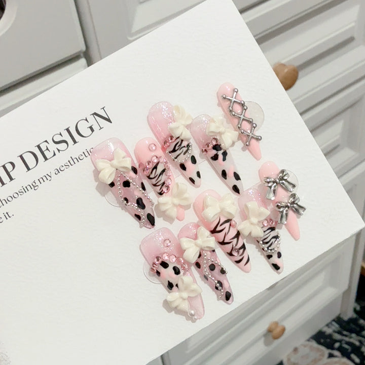 Dekorative 3D Nagelkunst Tipps Set